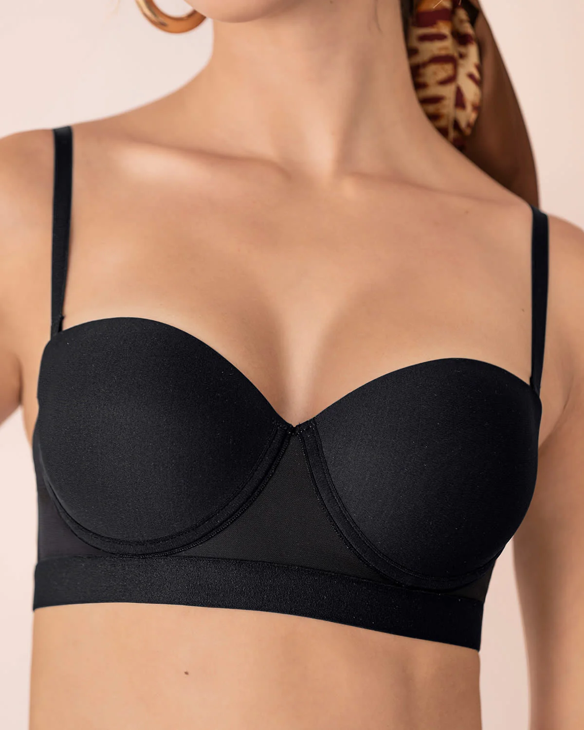 Brasier balconet con realce incorporado - Imagen 4