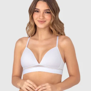 Brasier ultracómodo sin arcos ni estructuras internas