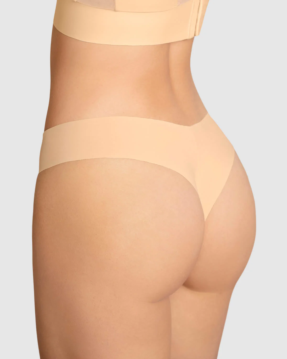 Calzón brasilera invisible ultraplano sin elásticos y de pocas costuras - Imagen 5