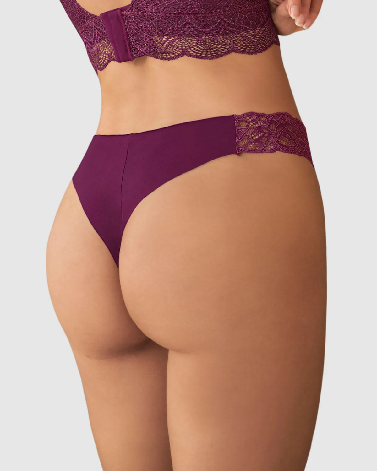 Brasilera invisible con toques de encaje en laterales - Imagen 9