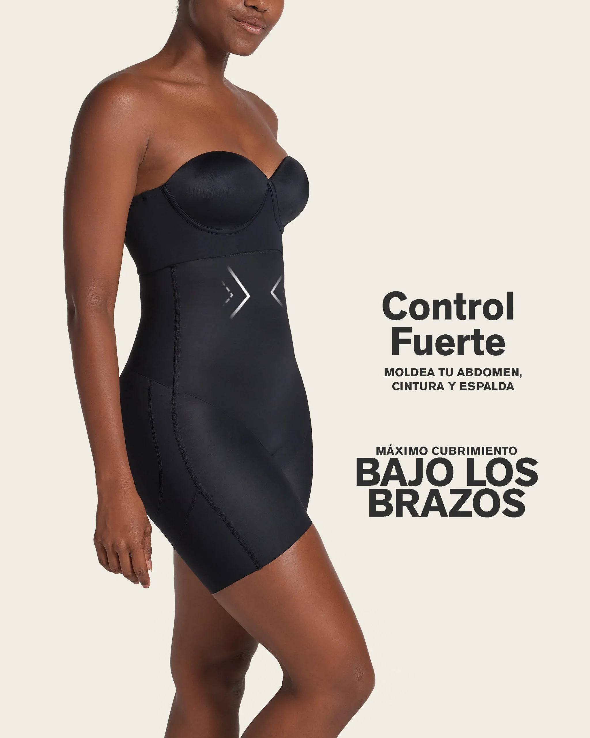 Short media pierna tiro extra alto, levanta cola - Imagen 6