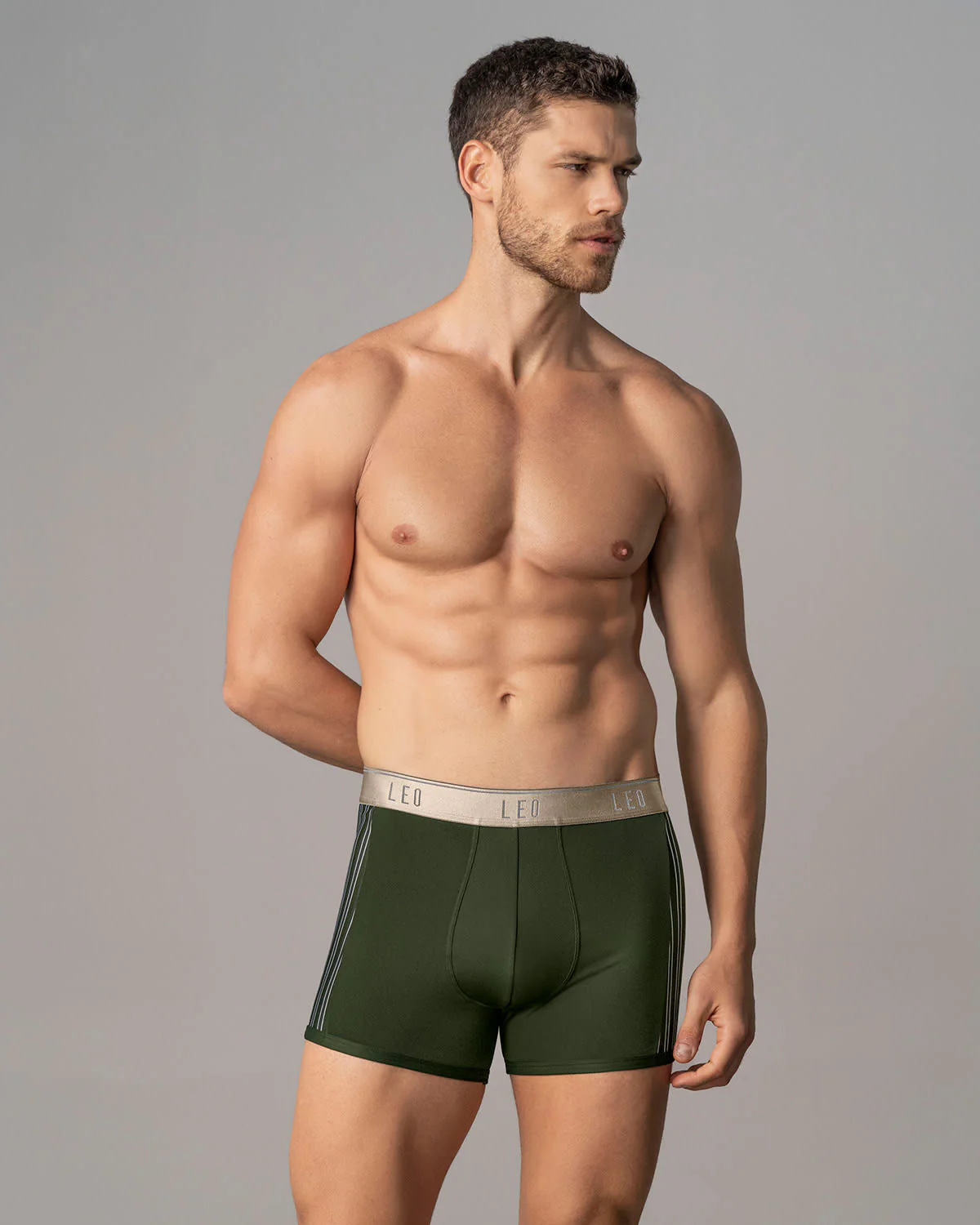 B贸xer corto con tecnolog铆a de ajuste perfecto en microfibra - Imagen 7