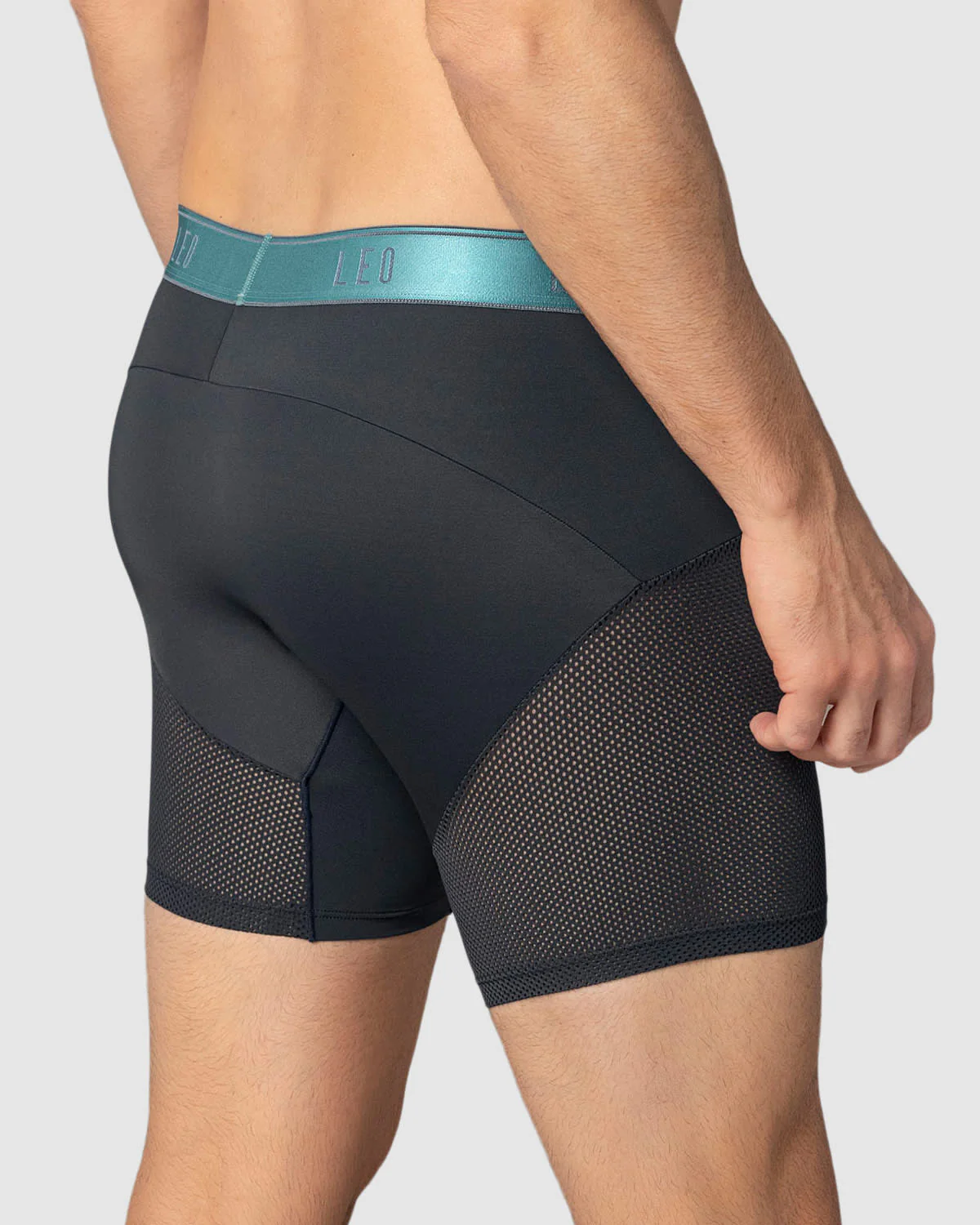 B贸xer medio de secado r谩pido con mallas transpirables en microfibra - Imagen 7