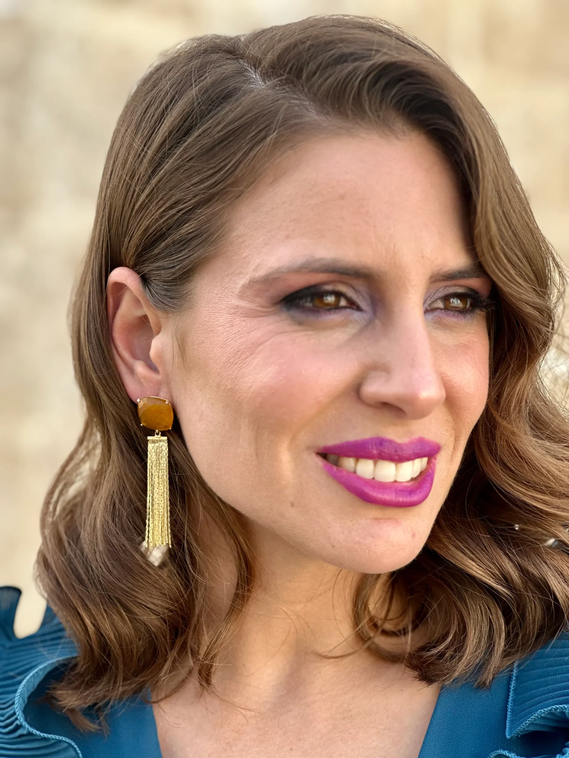 Pendientes Gozon Mostaza