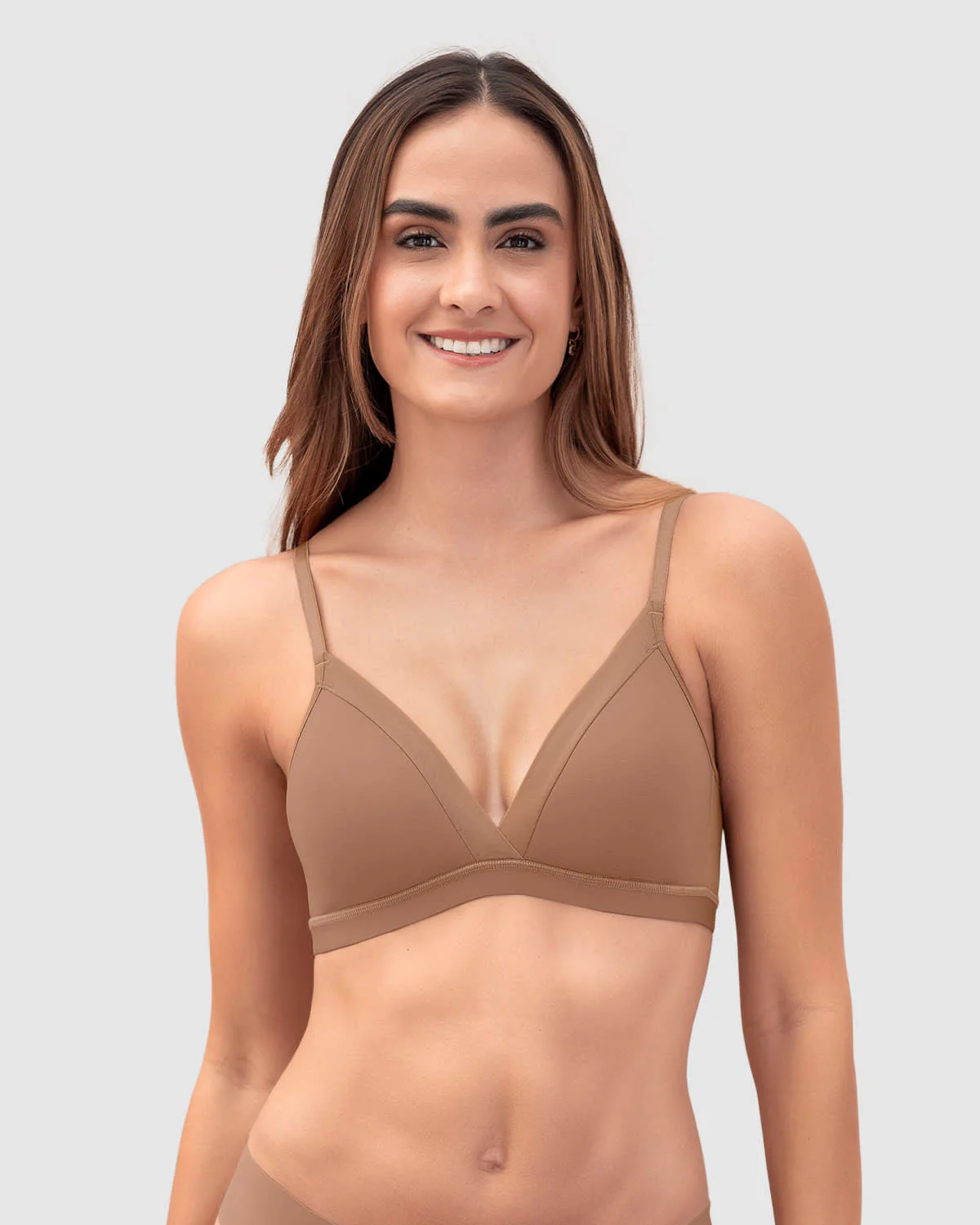 Brasier sin arco Pura Comodidad con detalles en tul - Imagen 5