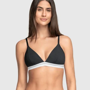 Brasier triangular en algodón liviano y cómodo