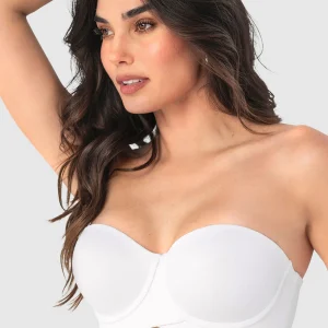 Brasier strapless ideal para busto mediano y grande