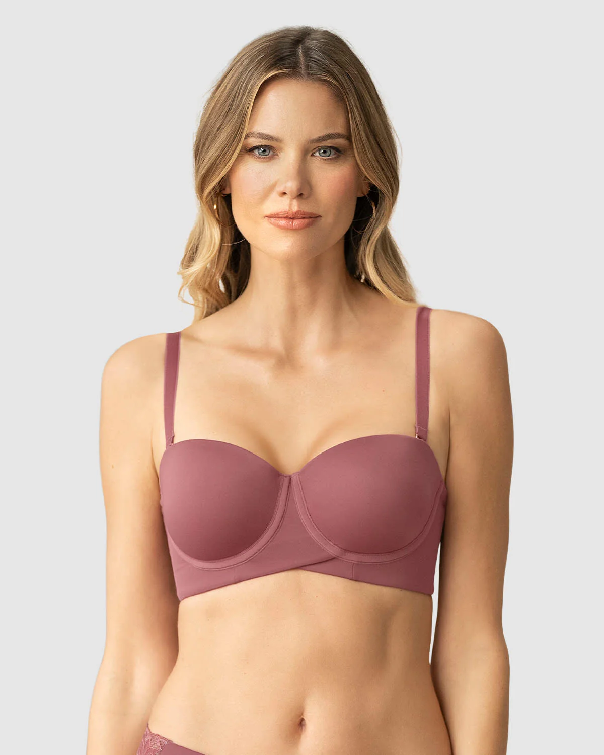 Brasier strapless ideal para busto mediano y grande - Imagen 5