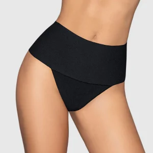 Faja brasilera con fajón ancho de control fuerte tiro alto