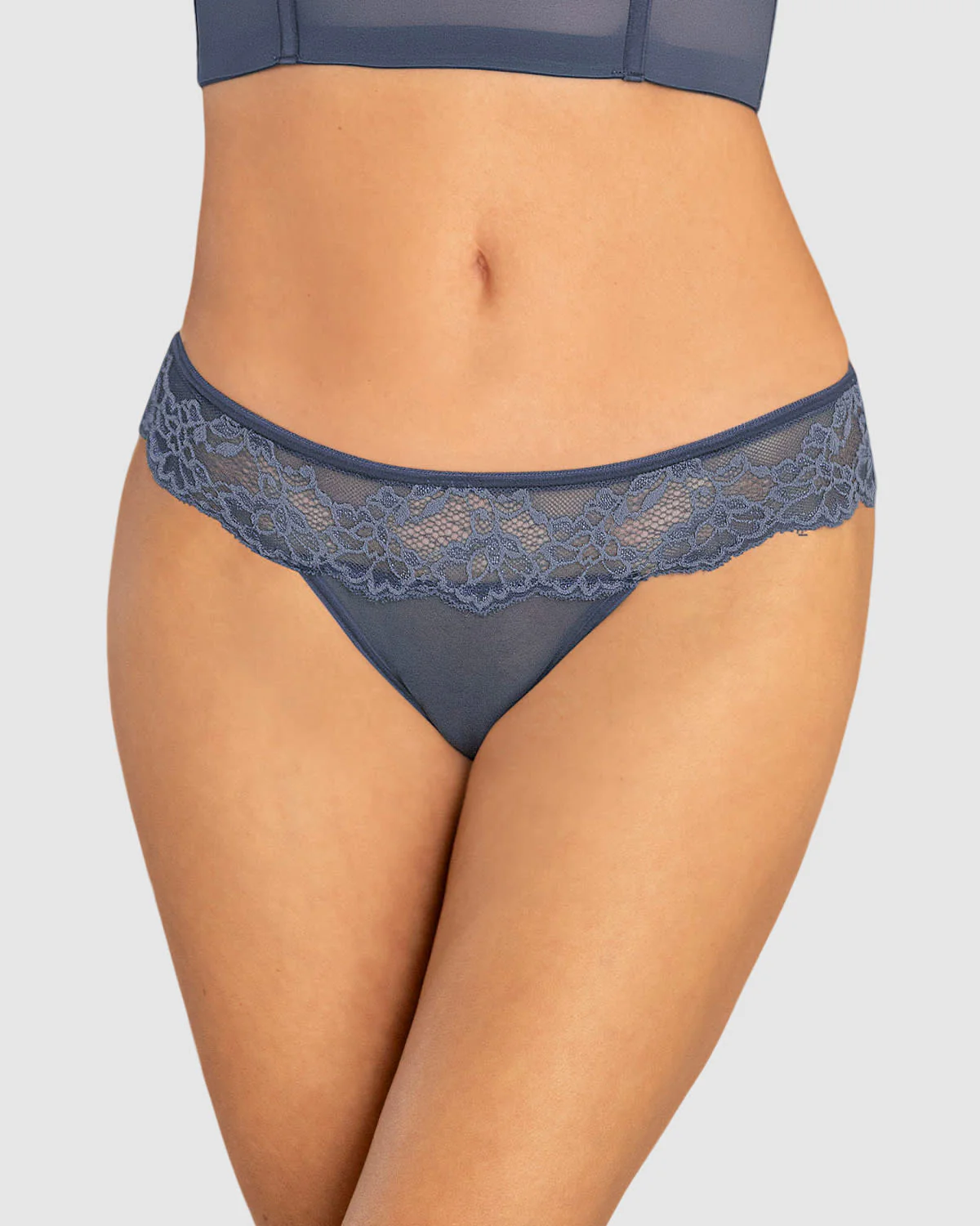 Calzón cachetero en encaje y tul increíblemente sexy - Imagen 7