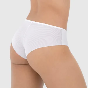 Calzón cachetero con doble capa de tul en glúteos