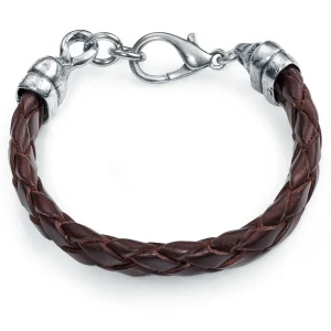 Pulsera Metal Y Piel Sr Tribal
