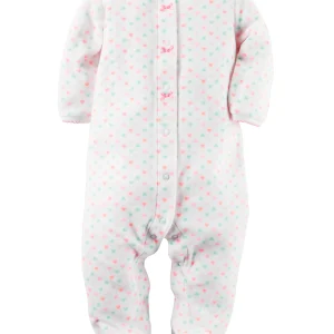 Enterito CARTERS Fleece Snap-Up Sleep & Play - Micropolar