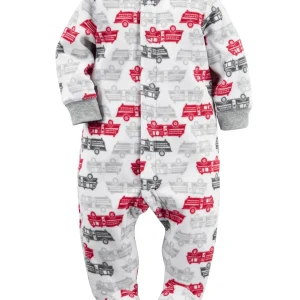 Enterito CARTERS Fleece Snap-Up Sleep & Play Micropolar