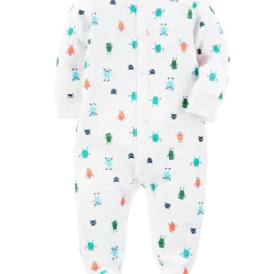 Enterito CARTERS Cotton Snap-Up Sleep & Play