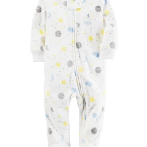 Enterito CARTERS Fleece Zip-Up Sleep & Play - Micropolar
