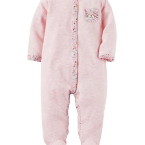 Enterito CARTERS Bear Snap-Up Thermal Sleep & Play - termica