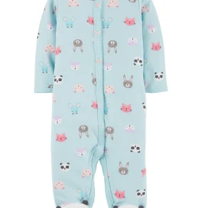 Enterito CARTERS Panda Snap-Up Cotton Sleep & Play