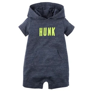 Enterito CARTERS Hooded Terry Romper