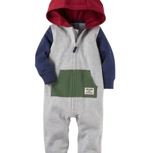 Enterito CARTERS Hooded French Terry Jumpsuit