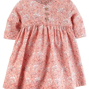 Vestido CARTERS Floral Poplin Dress