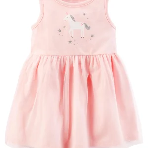 Vestido CARTERS Unicorn Jersey Dress