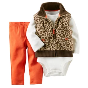 Conjunto CARTERS 3-Piece Vest Set