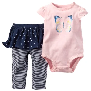 Conjunto CARTERS 2-Piece Bodysuit & Tutu Pant Set