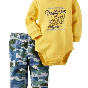 Conjunto CARTERS 2-Piece Bodysuit & Pant Set