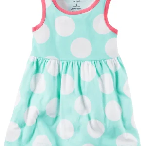 Vestido CARTERS Polka Dot Jersey Dress