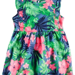 Vestido CARTERS Floral Jersey Dress