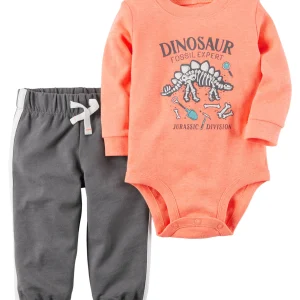 Conjunto CARTERS 2-Piece Neon Bodysuit & Pant Set