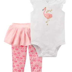 Conjunto CARTERS 2-Piece Bodysuit & Tutu Pant Set