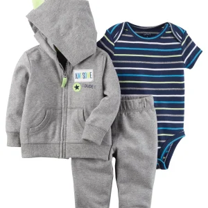 Conjunto CARTERS 3-Piece Little Jacket Set