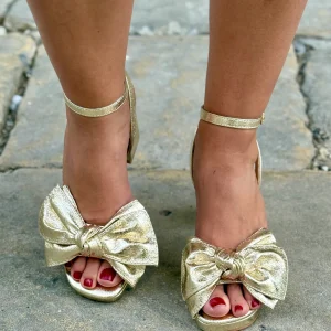 Sandalias Carla Dorada