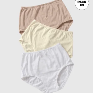 Paquete x 3 calzones clásicos con excelente cubrimiento