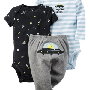 Conjunto CARTERS 3-Piece Little Character Set