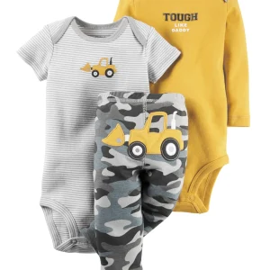 Conjunto CARTERS 3-Piece Little Character Set