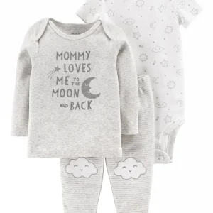 Conjunto CARTERS 3-Piece Little Character Set