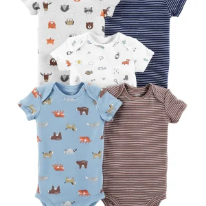 Pack de Bodys CARTERS 5-Pack Animal Original Bodysuits