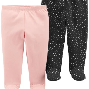 Pack de pantalones 2-Pack Babysoft Footed Pants