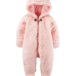 Enterito CARTERS Hooded Sherpa Bunting