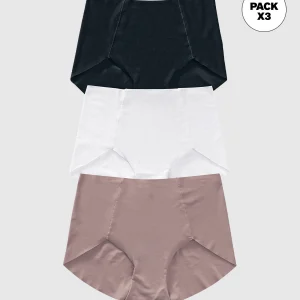 Paquete x 3 calzones clásicos de apariencia invisible