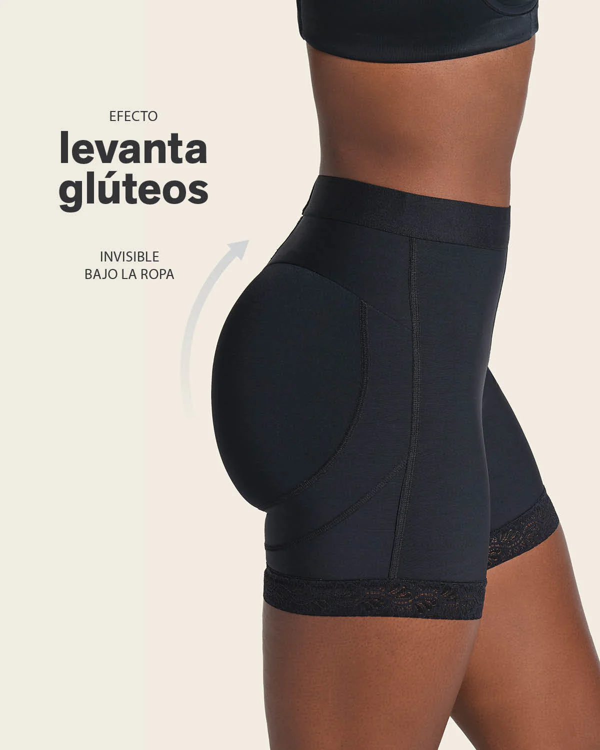 Calz贸n faja tipo short levanta cola - Imagen 6