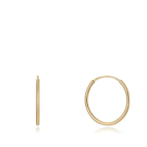 Pnd Plata De Ley Dor Aro: 20x1,2mm Sra Jwls