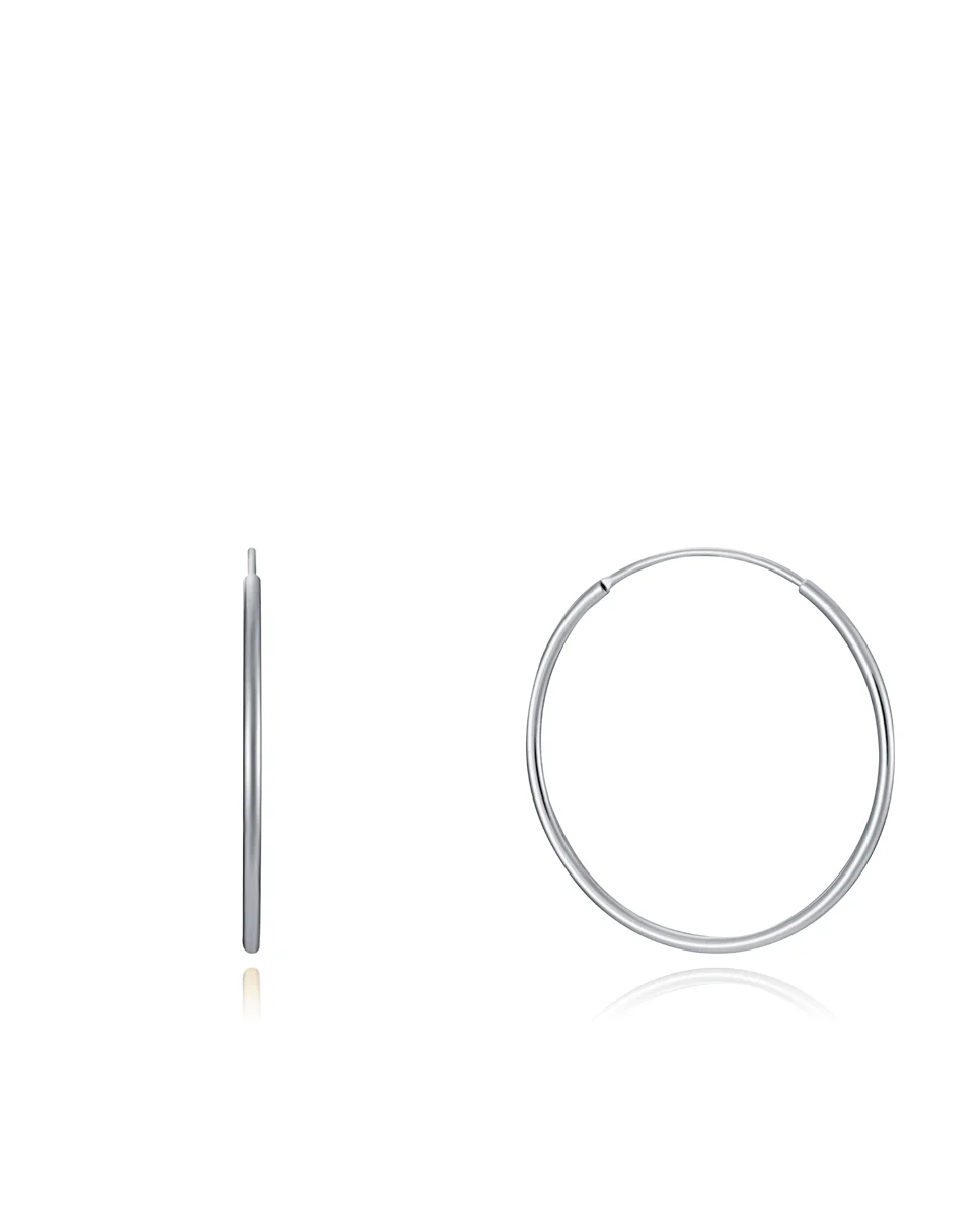 Pnd Plata De Ley Aro: 30x1,2mm Sra Jwls