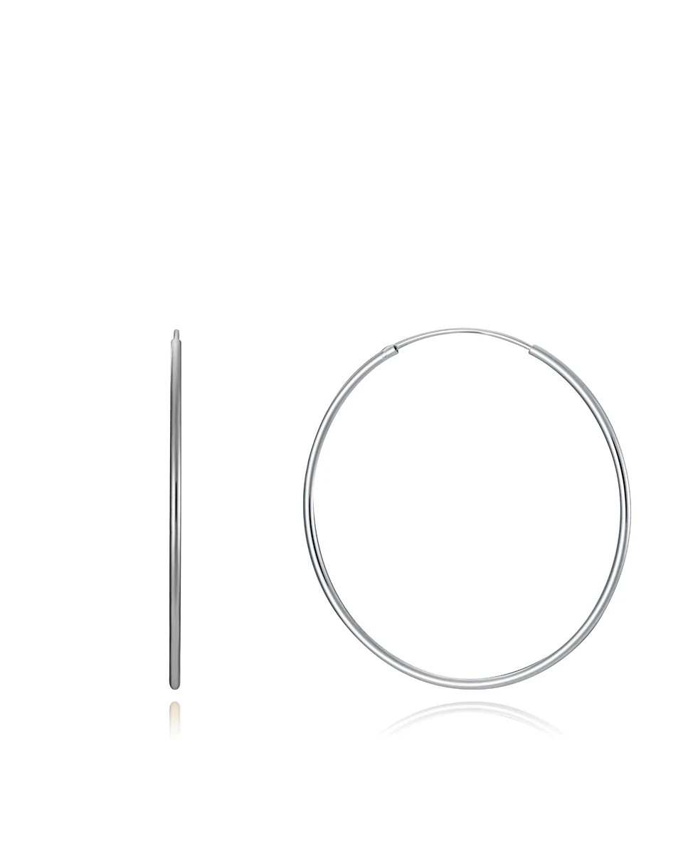 Pnd Plata De Ley Aro: 40x1,2mm Sra Jwls