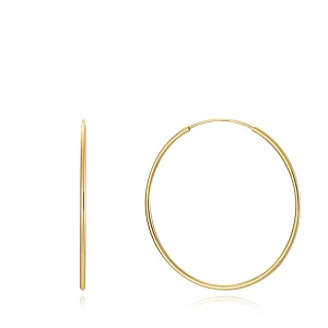 Pnd Plata De Ley Dor Aro: 40x1,2mm Sra Jwls