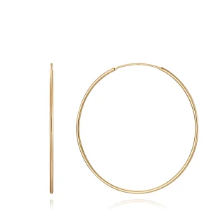 Pnd Plata De Ley Dor Aro: 50x1,2mm Sra Jwls