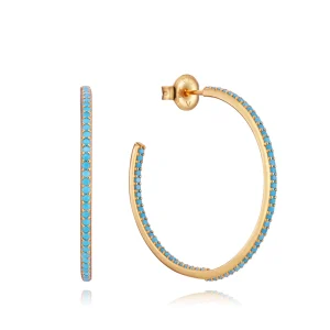 Pend Plata De Ley Baño Oro Circ Sra Jewels